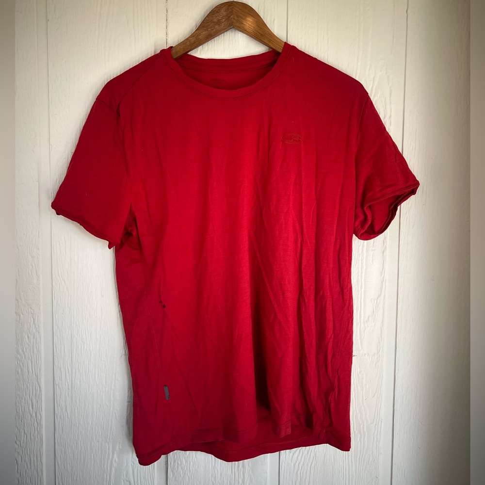 Icebreaker Merino Red T-Shirt